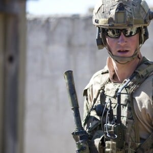 Le prince Harry lors d'un exercice d'entraînement de commando avec l'armée australienne en Australie en 2015.