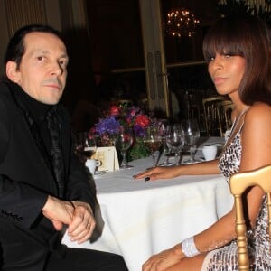 Michel Ressiga et sa femme Mia Frye - Dîner de la 42ème édition du Prix The Best au cercle de l'union interaliée à Paris le 25 janvier 2019. © Philippe Baldini/Bestimage