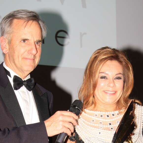 Bernard de La Villardière, la princesse Maria del Pilar Murat - Dîner de la 42ème édition du Prix The Best au cercle de l'union interaliée à Paris le 25 janvier 2019. © Philippe Baldini/Bestimage
