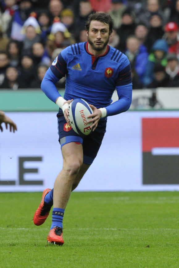 Maxime Ménard lors du match France-Irlande, tournoi des 6 Nations au Stade de France le 13 février 2016.