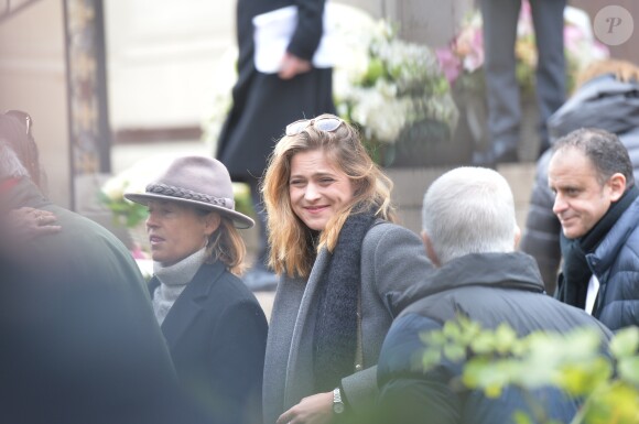 Les obsèques de Michel Legrand en la cathédrale orthodoxe Saint-Alexandre-Nevsky à Paris, le 1er février 2019.