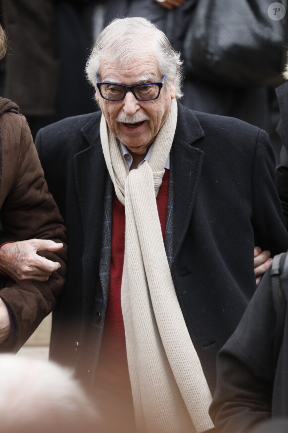 Obsèques de Michel Legrand en la cathédrale orthodoxe Saint-Alexandre-Nevsky à Paris, le 1er février 2019