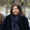Anne Hidalgo, maire de Paris - Arrivées au théâtre Marigny pour l'hommage à Michel Legrand à Paris le 1er février 2019