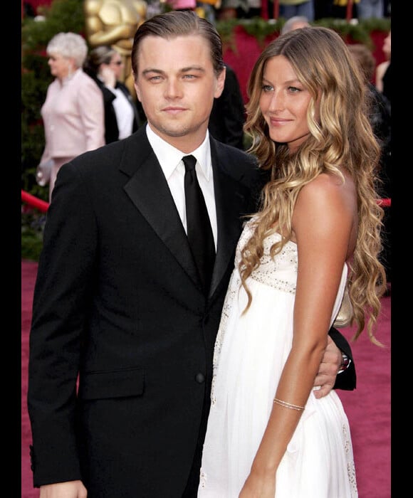 Gisele Bündchen et Leonardo DiCaprio aux Oscar 2005