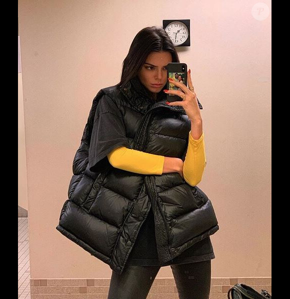 Kendall Jenner. Décembre 2018.