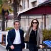 Nicolas Sarkozy et sa femme Carla Bruni-Sarkozy sont allés diner au restaurant "La Petite Maison" après avoir participé aux Journées d'études du Parti Populaire Européen à l'hôtel Méridien à Nice, le 1er juin 2016. © Bruno Bebert/Bestimage