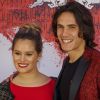 Edinson Cavani et sa compagne Jocelyn Burgardt (enceinte) lors de la soirée d'anniversaire "Neymar JR'S: Nuit Rouge" des 27 ans de Neymar Jr. au Pavillon Gabriel à Paris, France, le 4 février 2019. © Sarah Bastin/Red Bull Content Pool/Bestimage