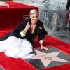 La chanteuse Pink (Alecia Beth Moore) reçoit son étoile sur le Walk of Fame à Hollywood, Los Angeles, le 5 février 2019.