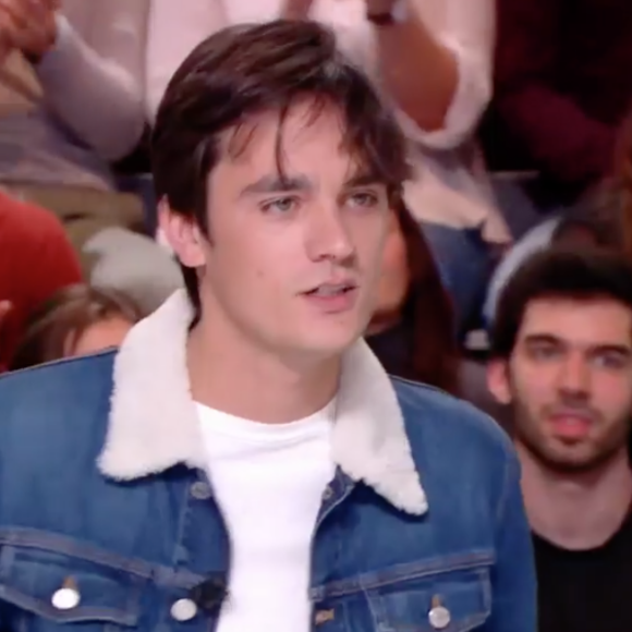 Alain-Fabien Delon sur le plateau de "Quotidien", le 5 février 2019.