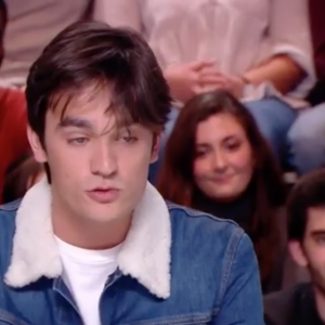 Alain-Fabien Delon sur le plateau de "Quotidien", le 5 février 2019.