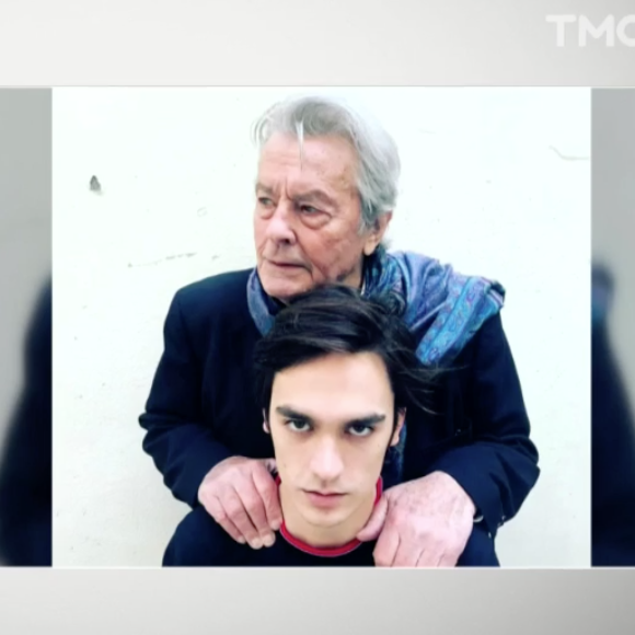 Alain-Fabien Delon sur le plateau de "Quotidien", le 5 février 2019.