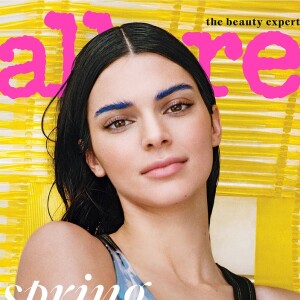 Kendall Jenner en couverture du magazine Allure. Photo par Cass Bird.