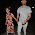 Hayden Panettiere et un ami à la sortie du restaurant "Craig's" à Los Angeles, le 2 août 2018.