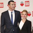 Wladimir Klitschko et sa compagne Hayden Panettiere - Soirée "Un coeur pour les enfants" à Berlin le 5 décembre 2015.