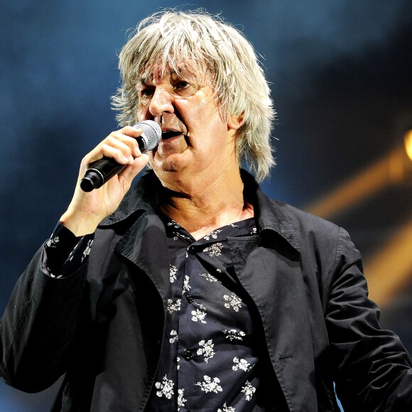 Jacques Higelin en concert pendant les Solidays en 2010 à Paris Juillet 2010.