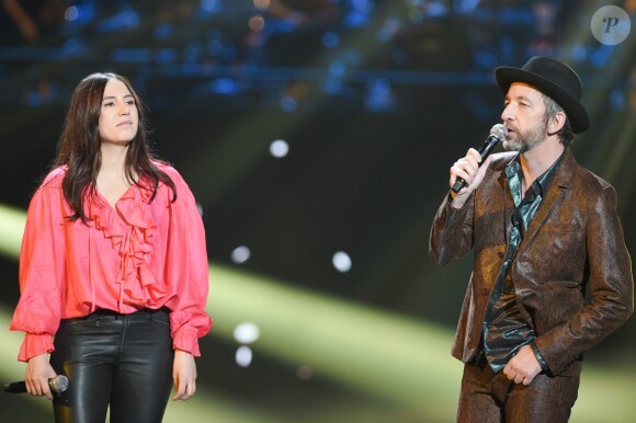 Izïa Higelin, Arthur H lors de la cérémonie des 34e Victoires de la Musique à la Seine Musicale, Boulogne Billancourt le 8 février 209. © Coadic Guirec / Bestimage