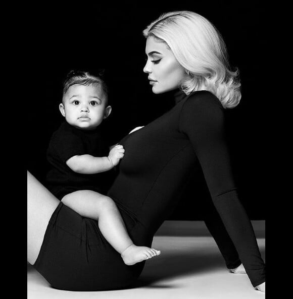 Kylie Jenner avec sa fille Stormi sur Instagram le 22 novembre 2018.