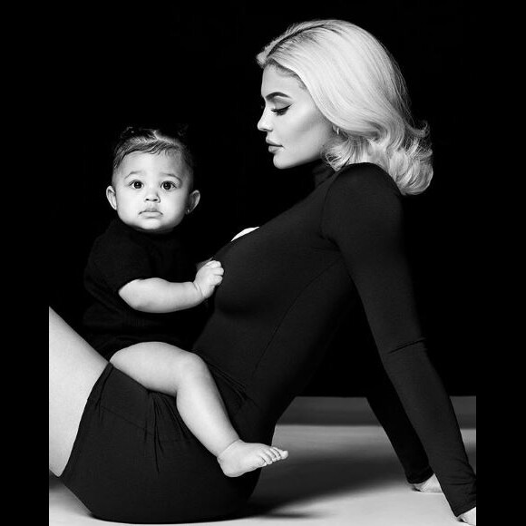 Kylie Jenner avec sa fille Stormi sur Instagram le 22 novembre 2018.