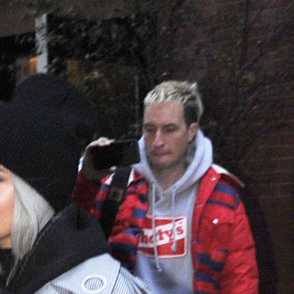 Kylie Jenner et son compagnon Travis Scott se rendent au restaurant Cipriani à New York le 28 novembre 2018.