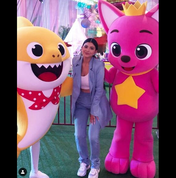 Kylie Jenner à la fête d'anniversaire organisée le 9 février 2019 pour le premier anniversaire de sa fille Stormi.