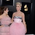 Anna Kendrick et Katy Perry, habillée d'une robe couture Balmain - 61e édition des GRAMMY Awards à Los Angeles, le 10 février 2019.