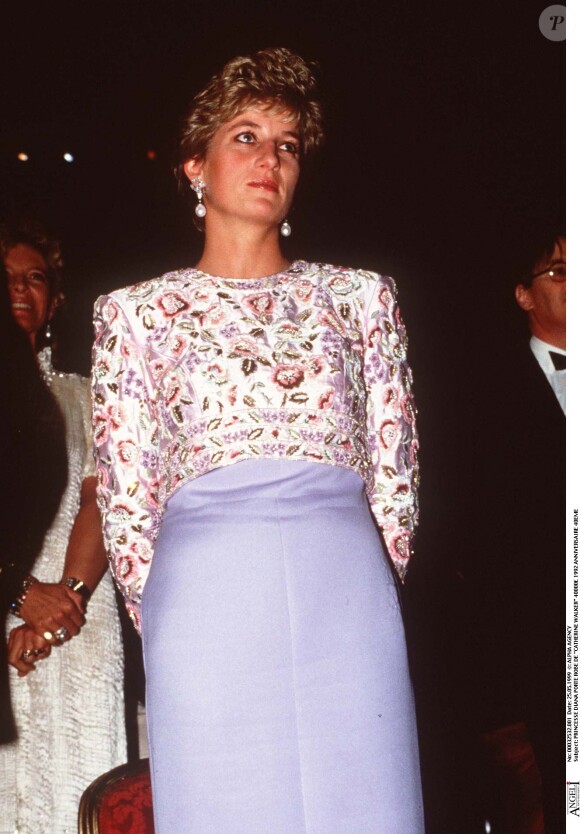 Lady Diana en 1992.