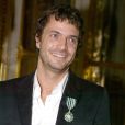 Philippe Zdar le 7 février 2005 lors de sa remise de la médaille de Chevalier des arts et des lettres