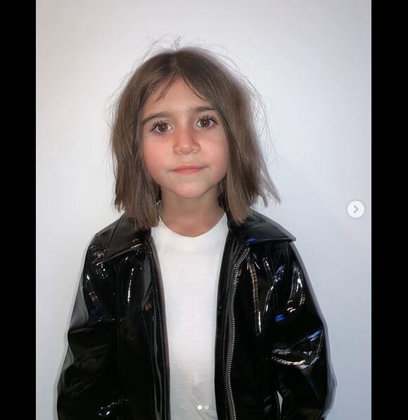La fille de Kourtney Kardashian et Scott Disick, Penelope, est allée chez le coiffeur pour la première fois de sa vie. Février 2019.