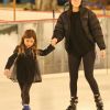 Kourtney Kardashian est allée faire du patin à glace avec ses enfants Penelope, Mason et des amies Larsa Younan, Larsa Pippen, Christina Milian et Nicole Williams à Los Angeles. Le 13 janvier 2019.