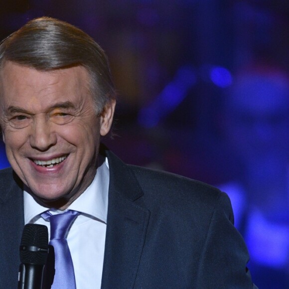 Salvatore Adamo - Enregistrement de l'émission "Les années bonheur" présentée par P.Sébastien, diffusée le 16 février sur France 2. Le 5 février 2019 © Giancarlo Gorassini / Bestimage