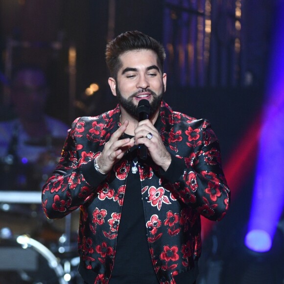 Claudio Capeo et Kendji Girac - Enregistrement de l'émission "Les années bonheur" présentée par P.Sébastien, diffusée le 16 février sur France 2. Le 5 février 2019 © Giancarlo Gorassini / Bestimage