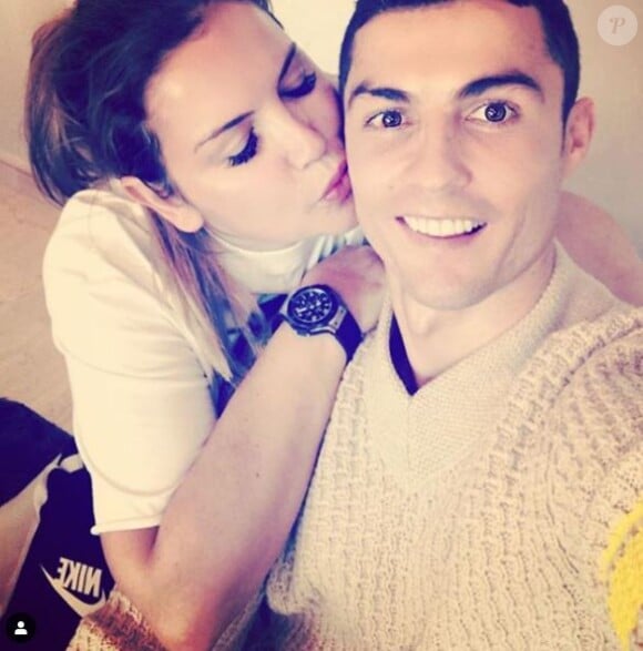 Cristiano Ronaldo et sa grande soeur Katia Aveiro sur Instagram le 20 septembre 2018.