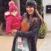 Wafa de "Koh-Lanta" et sa fille Jenna à Londres - Instagram, 4 déembre 2018