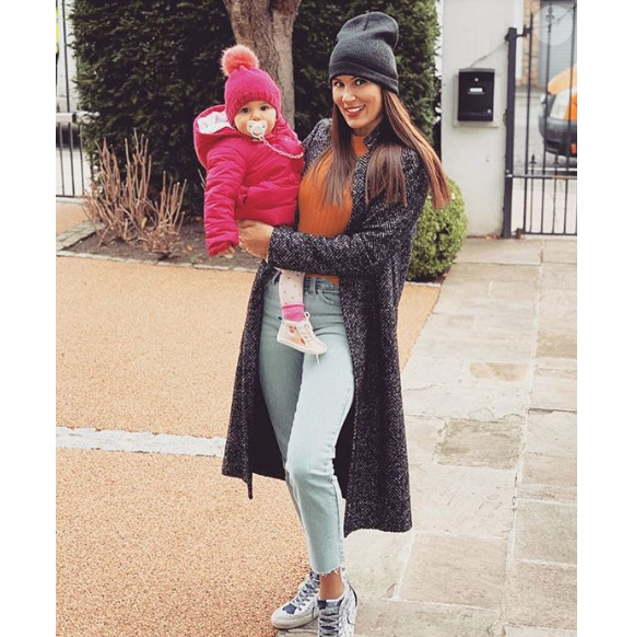 Wafa de "Koh-Lanta" et sa fille Jenna à Londres - Instagram, 4 déembre 2018