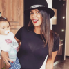 Wafa de "Koh-Lanta" et sa fille Jenna à Vendargues - Instagram, 7 octobre 2018