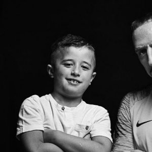 Franck Ribéry et son fils Seïf el Islam, photo Instagram.