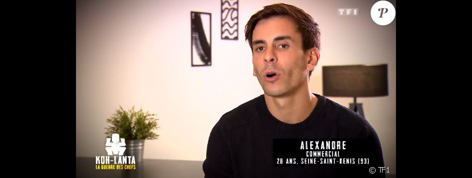 Alexandre, candidat de &quot;Koh-Lanta, la guerre des chefs&quot; (TF1).