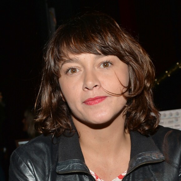 Emma de Caunes au concert privé du chanteur Christophe lors du Festival des Bains à Paris le 21 février 2019. A l'invitation de Jean-Pierre Marois, propriétaire des Bains, Christophe a donné un concert au Roxo, le restaurant du club. © Veeren/Bestimage