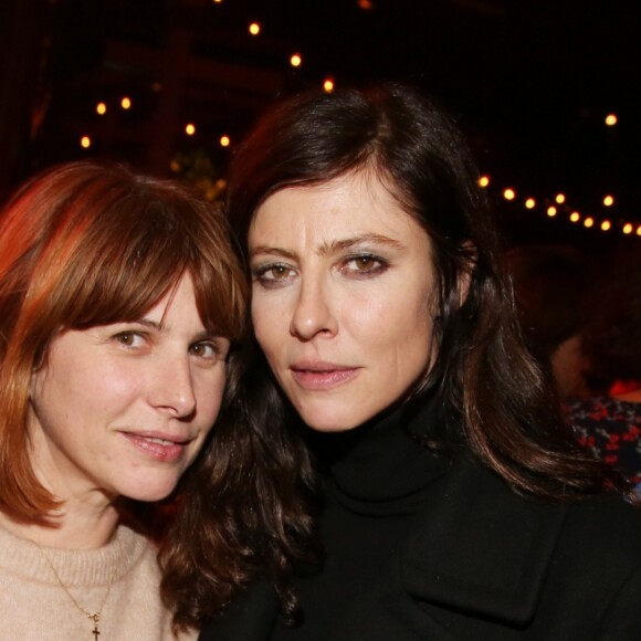 Cécile Togni et Anna Mouglalis lors du concert privé du chanteur Christophe au restaurant Roxo du club Les Bains, le 21 février 2019 à Paris dans le cadre de l'événement Les Bains Festival. ©Jérôme Dominé/Abacapress