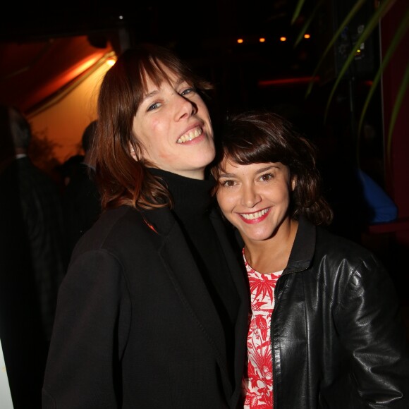 Natacha Lejeune et Emma de Caunes lors du concert privé du chanteur Christophe au restaurant Roxo du club Les Bains, le 21 février 2019 à Paris dans le cadre de l'événement Les Bains Festival. ©Jérôme Dominé/Abacapress