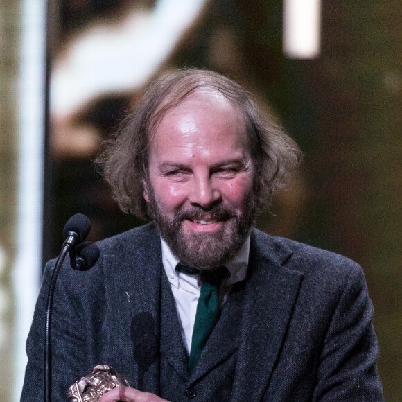 Philippe Katerine a reçu le César du meilleur acteur dans un second rôle pour le film Le Grand Bain lors de la 44e cérémonie des César à la salle Pleyel à Paris le 22 février 2019 © Borde-Jacovides / Bestimage