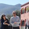 Le prince Harry, duc de Sussex, et Meghan Markle, duchesse de Sussex, enceinte, visitent le "Lycée Qualifiant Grand Atlas" dans le cadre de leur voyage officiel au Maroc, le 24 février 2019.  The Duke and Duchess visit the local Secondary School meeting students and teachers. Morocco, February 24th, 2019.24/02/2019 - Asni