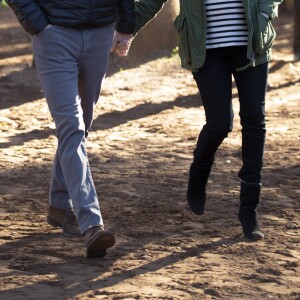 Le prince Harry, duc de Sussex et Meghan Markle (enceinte), duchesse de Sussex en visite à la Fédération Royale Marocaine de Sports Equestres à Rabat, lors de leur voyage officiel au Maroc. Le 25 février 2019