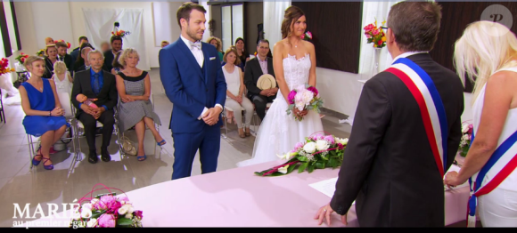 Mariage pour Charline et Vivien dans "Mariés au premier regard 3" - 11 mars 2019, sur M6