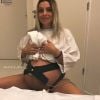 Alexia Mori à l'hôpital pour accoucher de son deuxième enfant - Instagram, 9 septembre 2018
