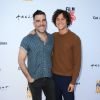 Zachary Quinto et son compagnon Miles McMillan - Avant-première des films "Never Here" et "Laps" lors du Los Angeles Film Festival à Culver City, le 18 juin 2017.