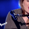 Hannah dans "The Voice 8" sur TF1, le 2 mars 2019.