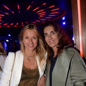 Semi-Exclusif - Sarah Lavoine et Mademoiselle Agnès (Agnès Boulard) à l'after-party du film "Le Jeu" à la discothèque L'Arc à Paris, France, le 9 octobre 2018. Un événement organisé FIve Eyes production. © Rahid Bellak/Bestimage  Semi-Exclusive - Celebs attending the "Le Jeu" After-Party at L'Arc club in Paris, France, on October 9, 2018.09/10/2018 - Paris