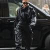 Hailey Baldwin Bieber arrive à l'hôtel de Crillon lors de la Fashion Week de Paris, France, le 3 mars 2019.  Hailey Baldwin Bieber is seen arriving Crillon during the Paris Fashion Week, on March 3, 2019.03/03/2019 - Paris