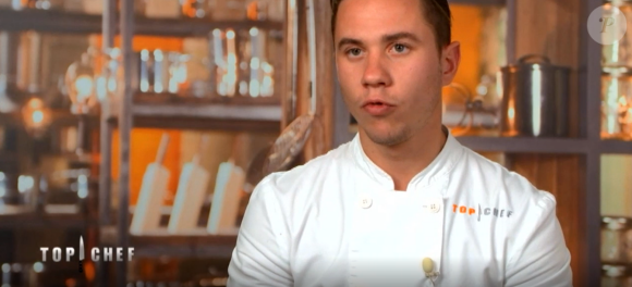 Baptiste lors du cinquième épisode de "Top Chef" saison 10, diffusé le 6 mars 2019 sur M6.